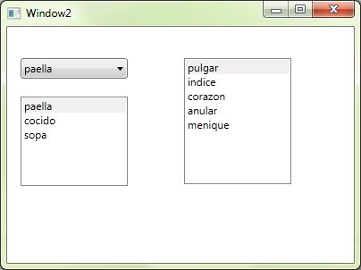 Imagen 01 - Muestra como quedan cargadas las enumeraciónes en un ListBox y en un ComboBox